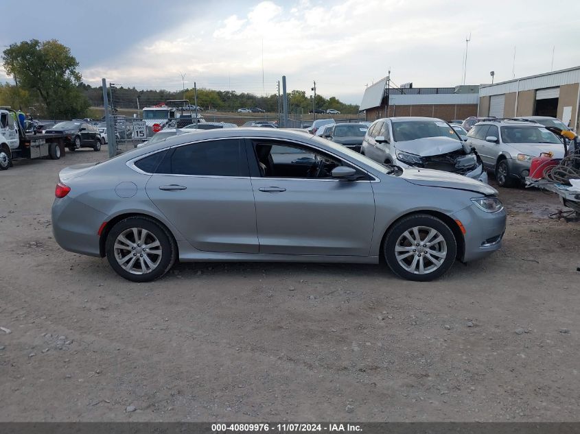 2016 Chrysler 200 Limited Platinum VIN: 1C3CCCAB0GN188235 Lot: 40809976