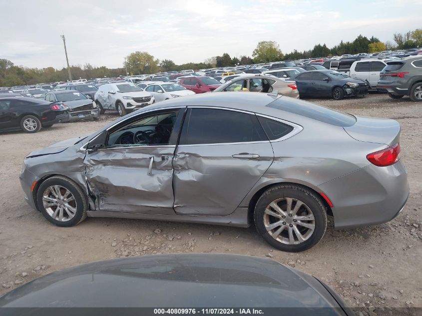 2016 Chrysler 200 Limited Platinum VIN: 1C3CCCAB0GN188235 Lot: 40809976