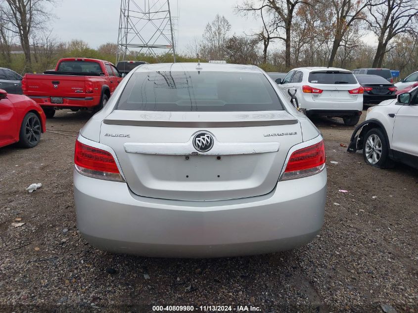 2012 Buick Lacrosse Leather Group VIN: 1G4GC5ER2CF191542 Lot: 40809980