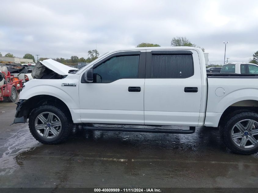 2018 Ford F-150 Xl VIN: 1FTEW1EB0JKD12572 Lot: 40809989