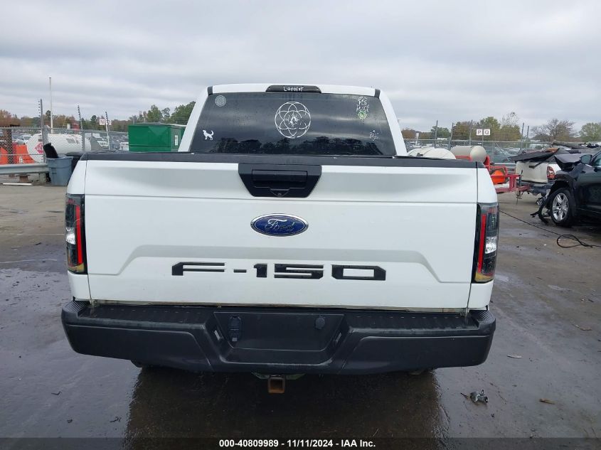 2018 Ford F-150 Xl VIN: 1FTEW1EB0JKD12572 Lot: 40809989