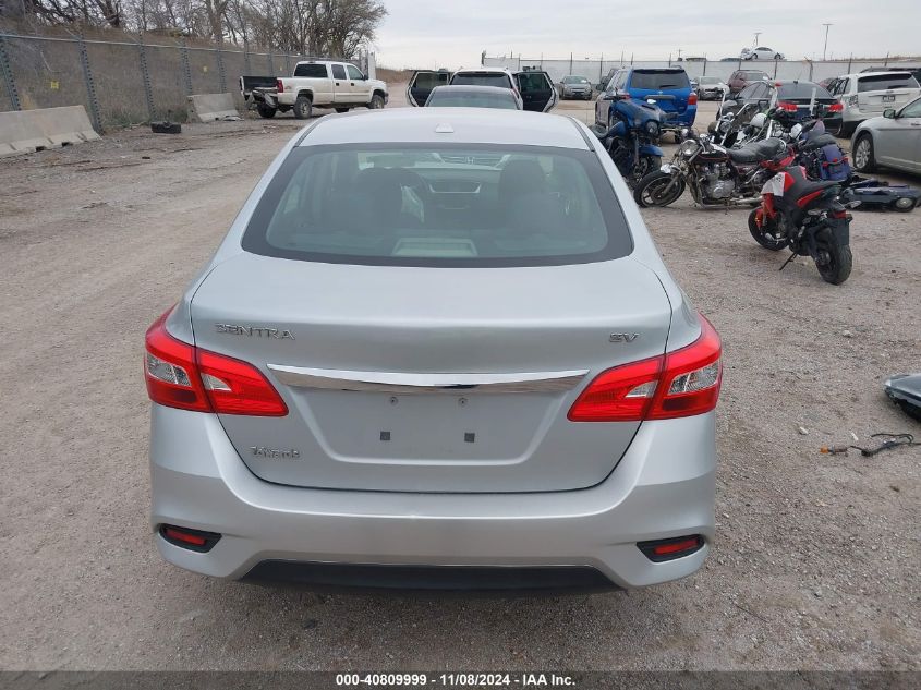 2018 Nissan Sentra Sv VIN: 3N1AB7AP2JY260865 Lot: 40809999