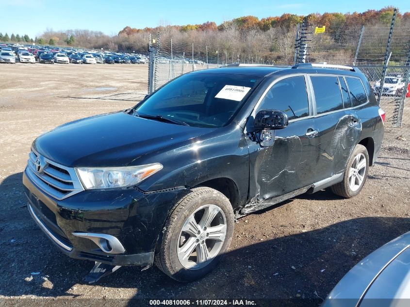 VIN 5TDDK3EHXDS255334 2013 Toyota Highlander, Limit... no.2