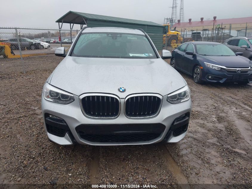 2021 BMW X3 xDrive30I VIN: 5UXTY5C07M9F44982 Lot: 40810009