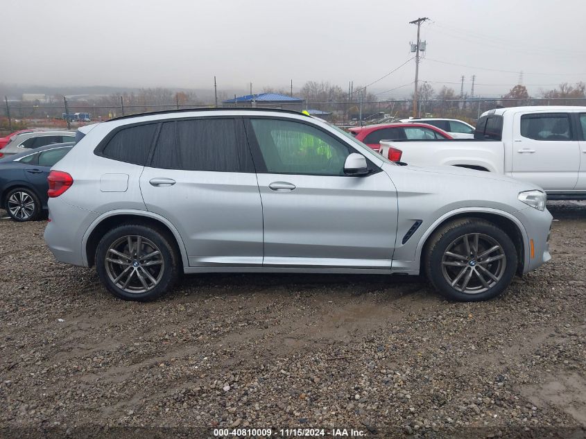 2021 BMW X3 xDrive30I VIN: 5UXTY5C07M9F44982 Lot: 40810009