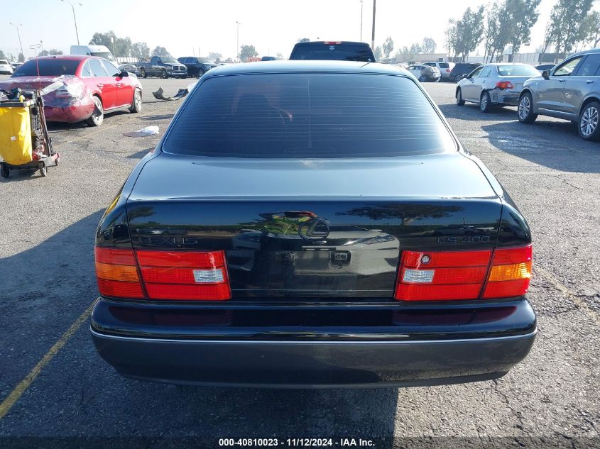 1998 Lexus Ls 400 VIN: JT8BH28F2W0127958 Lot: 40810023