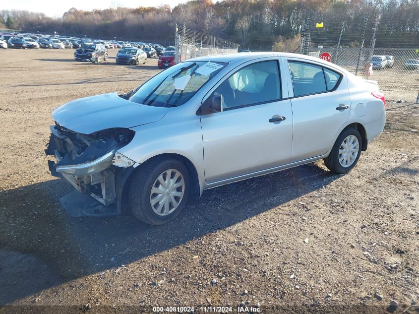 VIN 3N1CN7AP4DL892820 2013 Nissan Versa, 1.6 S+ no.2