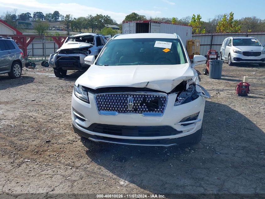 2019 Lincoln Mkc Select VIN: 5LMCJ2C9XKUL20723 Lot: 40810026