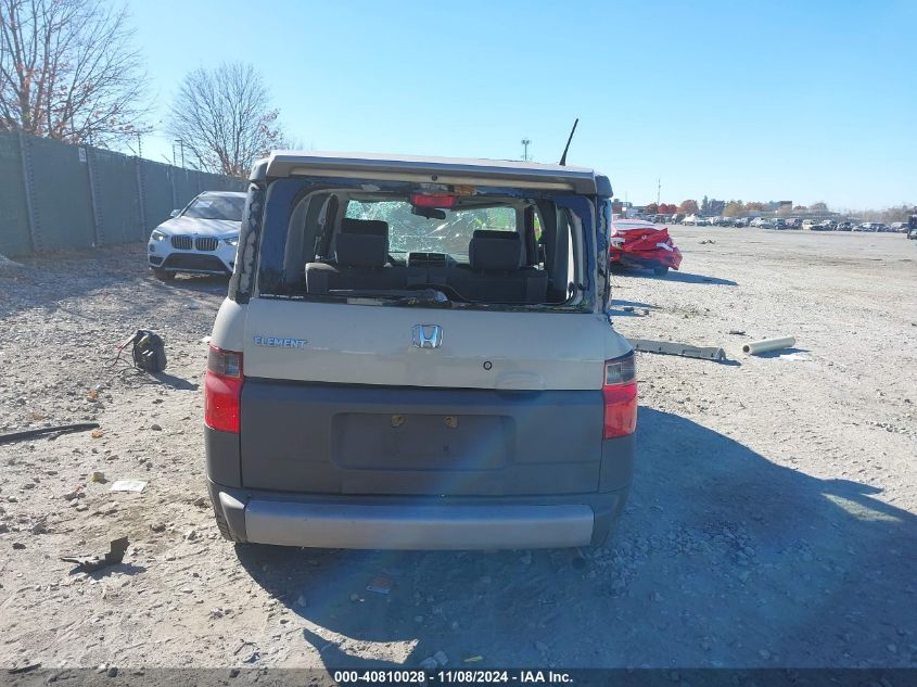 2005 Honda Element Ex VIN: 5J6YH28655L007767 Lot: 40810028