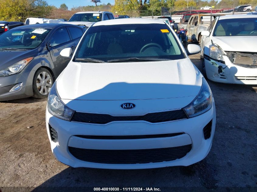 2018 Kia Rio S VIN: 3KPA24AB1JE081654 Lot: 40810030