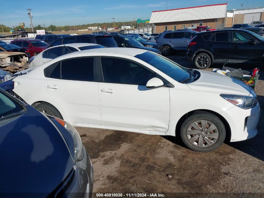 2018 Kia Rio S VIN: 3KPA24AB1JE081654 Lot: 40810030