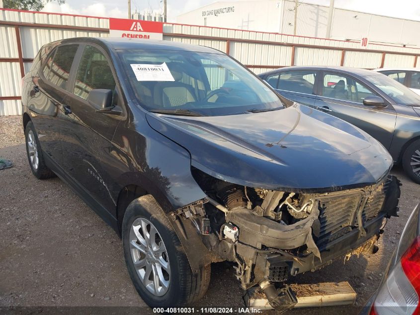 2020 Chevrolet Equinox Fwd Ls VIN: 2GNAXHEV7L6116267 Lot: 40810031