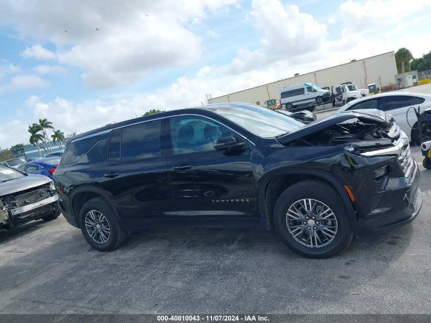 2024 Chevrolet Traverse Fwd Ls VIN: 1GNEREKS0RJ172700 Lot: 40810043