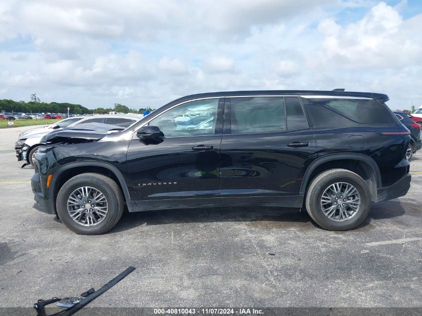 2024 Chevrolet Traverse Fwd Ls VIN: 1GNEREKS0RJ172700 Lot: 40810043