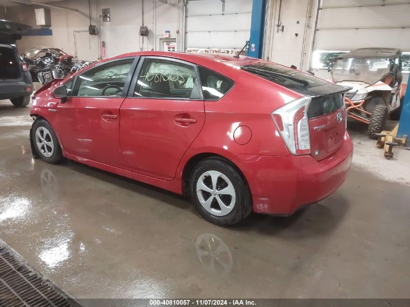 VIN JTDKN3DU5E1776117 2014 Toyota Prius, Two no.3