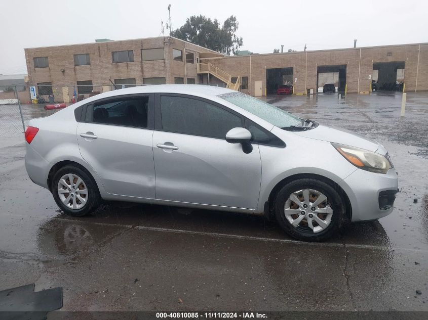 2013 Kia Rio Lx VIN: KNADM4A33D6213742 Lot: 40810085