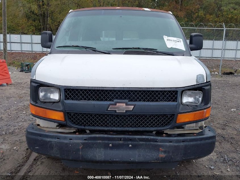 2007 Chevrolet Express Work Van VIN: 1GCGG25VX71139633 Lot: 40810087