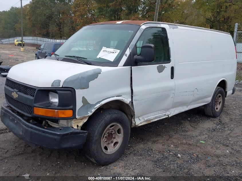 2007 Chevrolet Express Work Van VIN: 1GCGG25VX71139633 Lot: 40810087