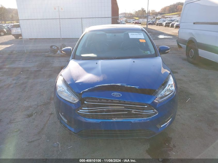 2018 Ford Focus Titanium VIN: 1FADP3J25JL281118 Lot: 40810100