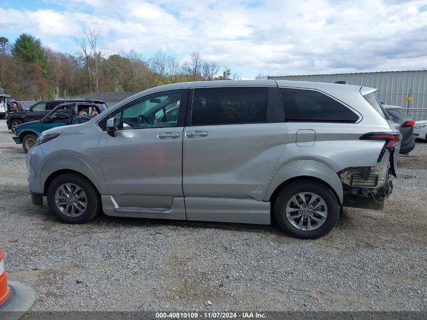 2023 Toyota Sienna Le VIN: 5TDKSKFC2PS086354 Lot: 40810109