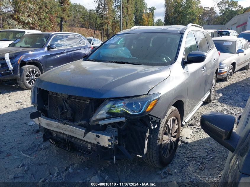 2019 Nissan Pathfinder Sv VIN: 5N1DR2MM1KC616738 Lot: 40810119