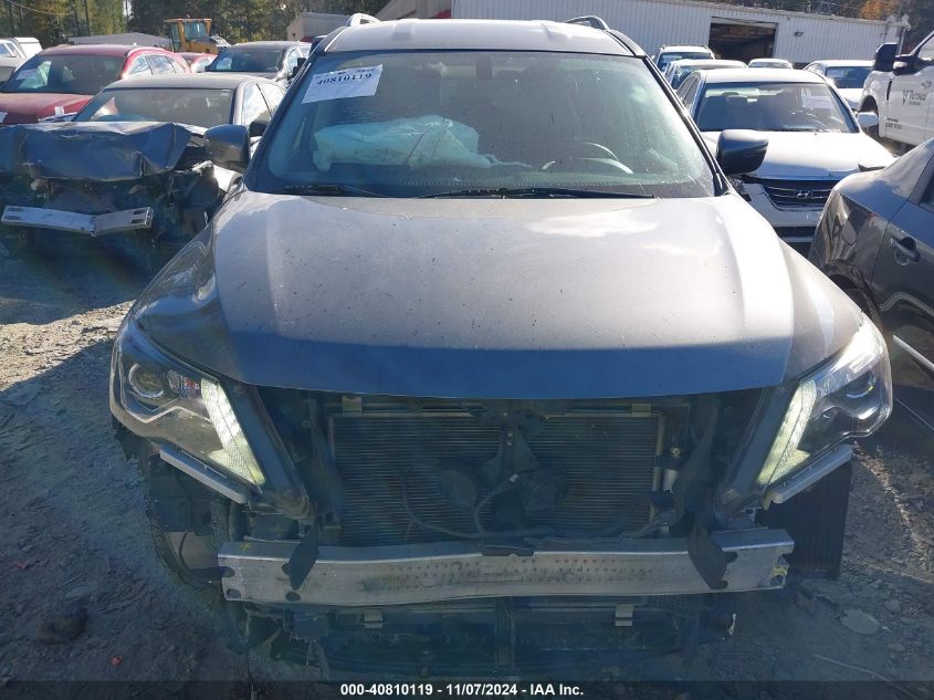 VIN 5N1DR2MM1KC616738 2019 NISSAN PATHFINDER SV