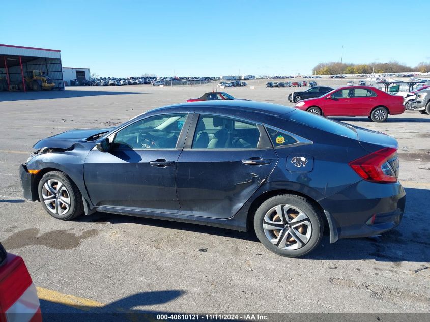 2016 Honda Civic Lx VIN: 19XFC2F57GE015340 Lot: 40810121