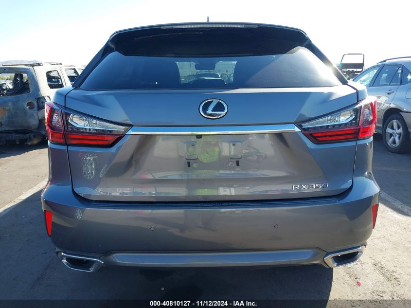 2017 Lexus Rx 350 VIN: 2T2ZZMCA3HC042782 Lot: 40810127