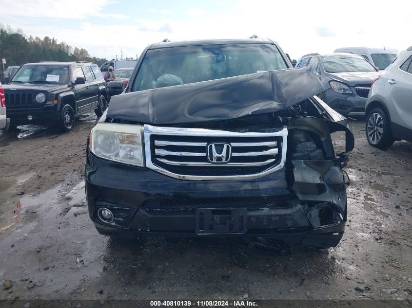 2013 Honda Pilot Touring VIN: 5FNYF4H96DB026928 Lot: 40810139