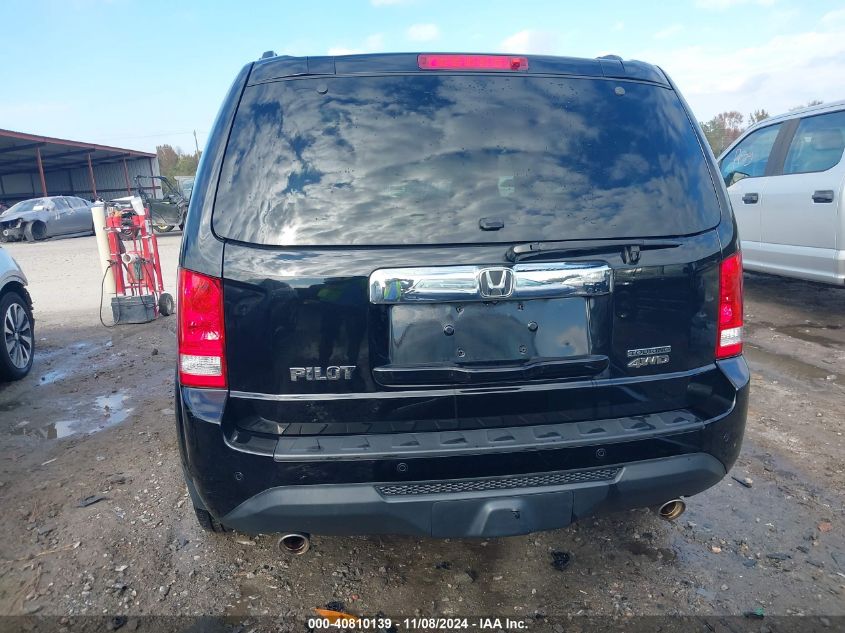 2013 Honda Pilot Touring VIN: 5FNYF4H96DB026928 Lot: 40810139