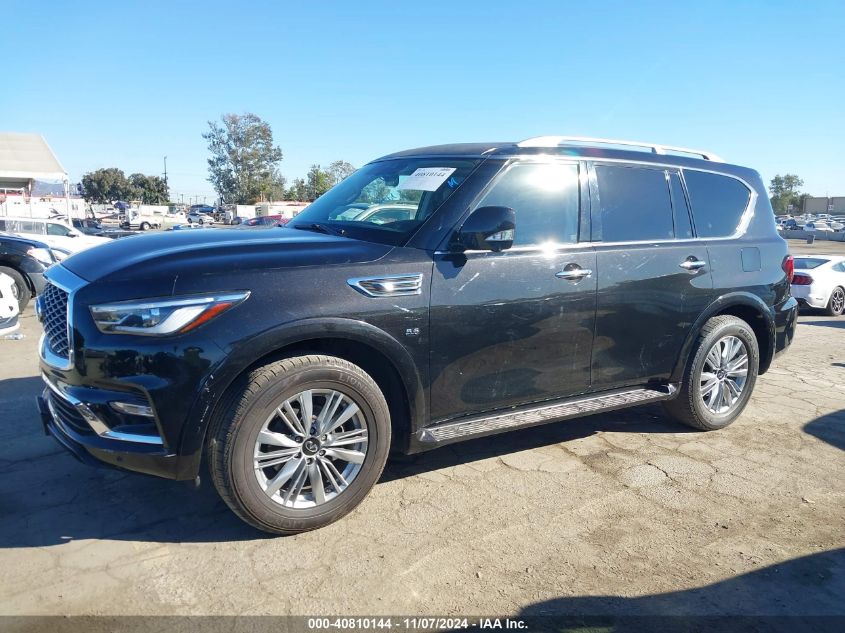 2019 Infiniti Qx80 Luxe VIN: JN8AZ2NFXK9682424 Lot: 40810144