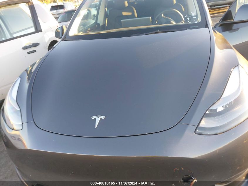 2023 Tesla Model Y Awd/Long Range Dual Motor All-Wheel Drive VIN: 7SAYGDEE7PF929045 Lot: 40810165