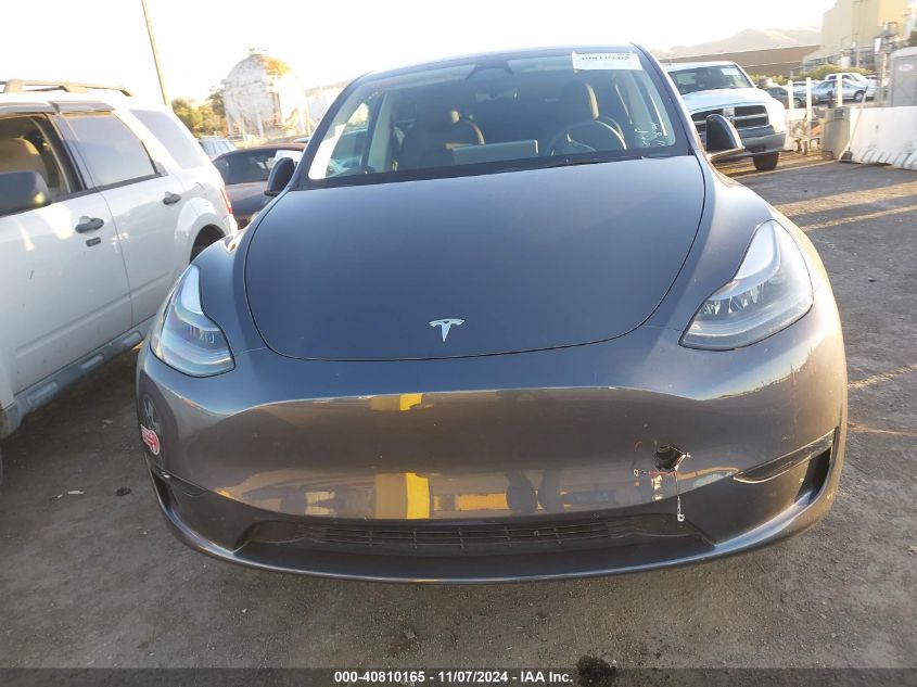 2023 Tesla Model Y Awd/Long Range Dual Motor All-Wheel Drive VIN: 7SAYGDEE7PF929045 Lot: 40810165