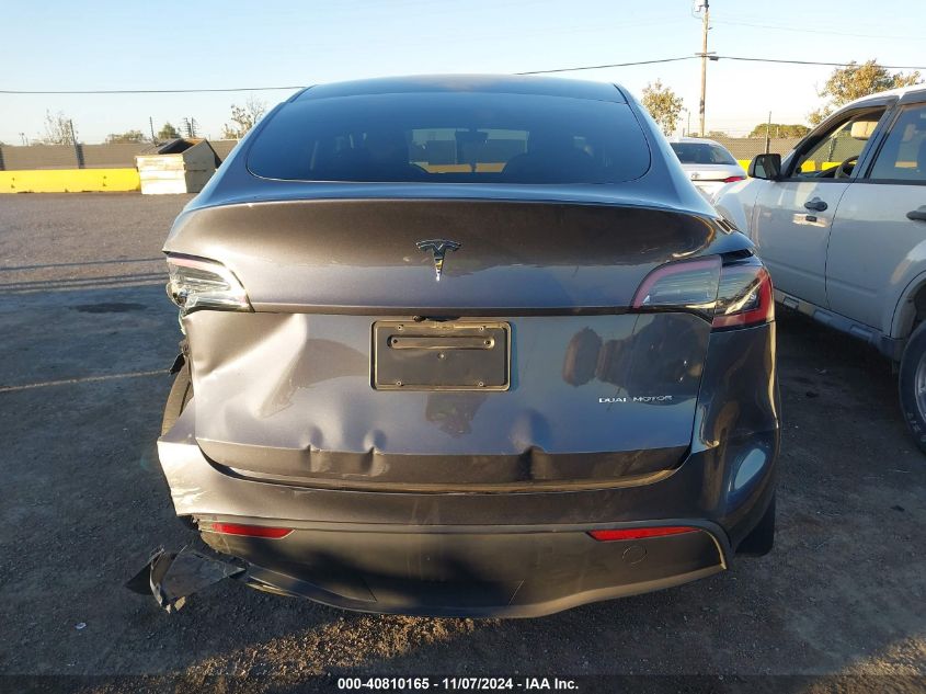 2023 Tesla Model Y Awd/Long Range Dual Motor All-Wheel Drive VIN: 7SAYGDEE7PF929045 Lot: 40810165