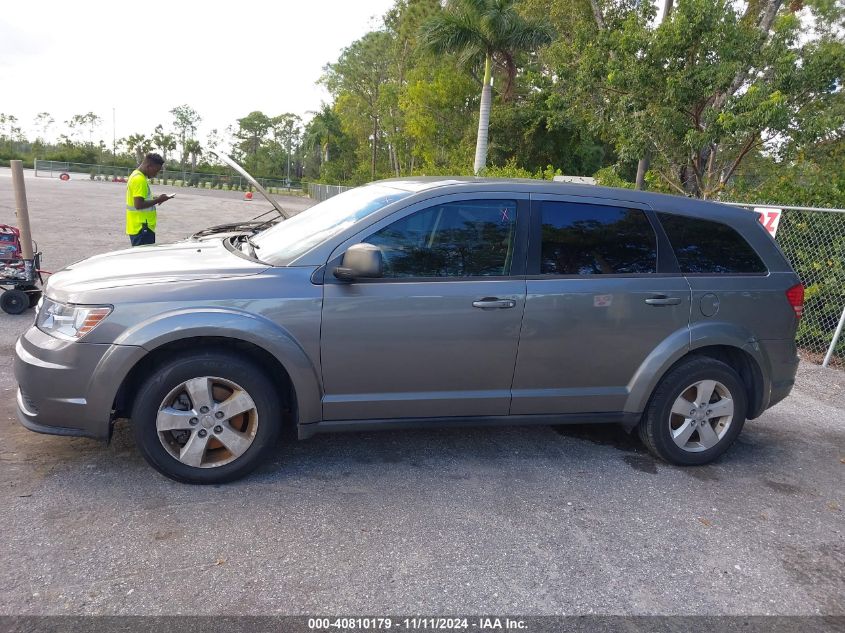 2013 Dodge Journey American Value Pkg VIN: 3C4PDCAB2DT626307 Lot: 40810179