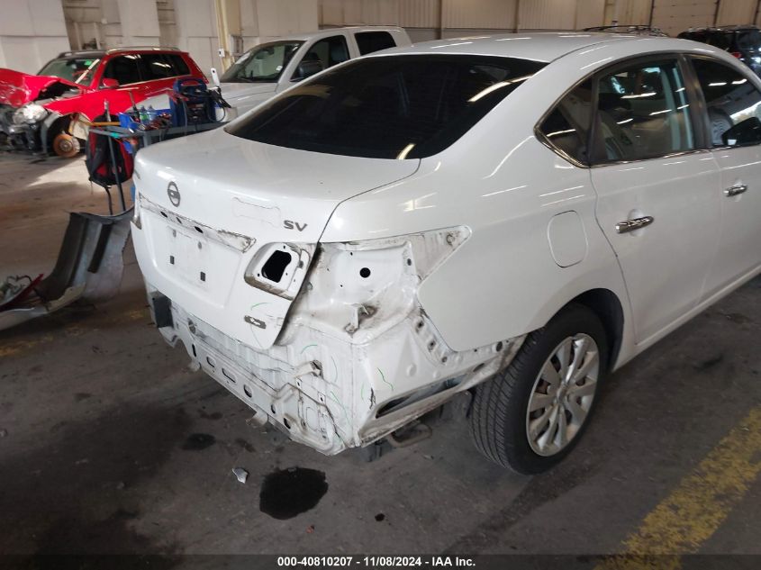 2014 Nissan Sentra Fe+ S/Fe+ Sv/S/Sl/Sr/Sv VIN: 3N1AB7APXEY241938 Lot: 40810207