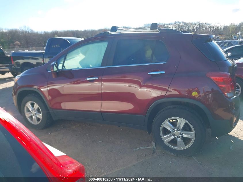 2018 Chevrolet Trax Lt VIN: KL7CJPSB8JB515445 Lot: 40810208