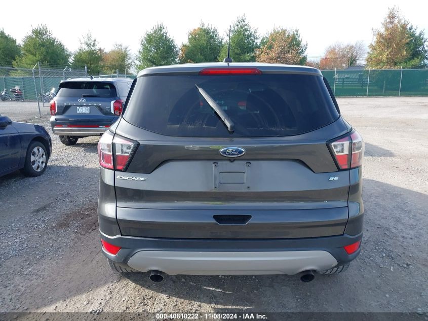 2017 Ford Escape Se VIN: 1FMCU0G92HUC52872 Lot: 40810222