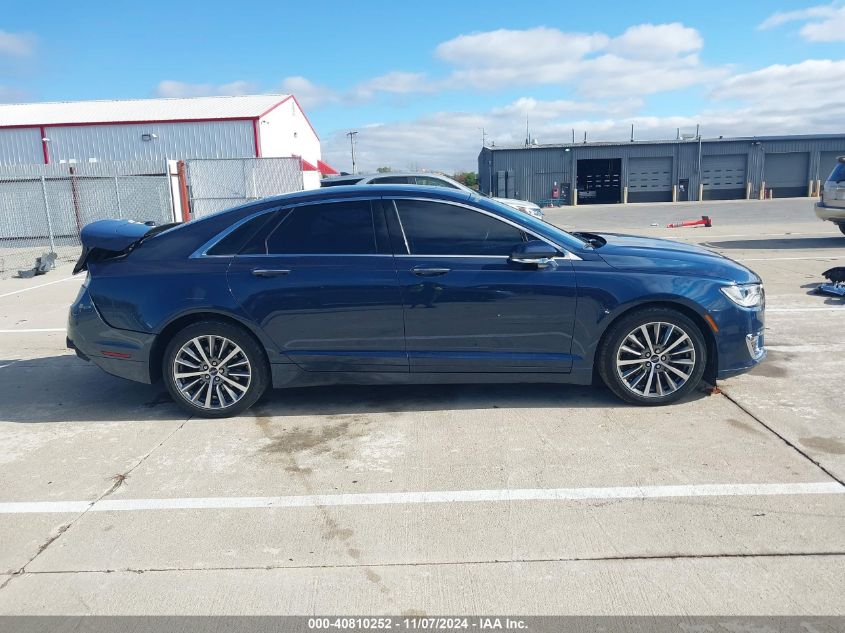 2017 Lincoln Mkz Select VIN: 3LN6L5C95HR649843 Lot: 40810252