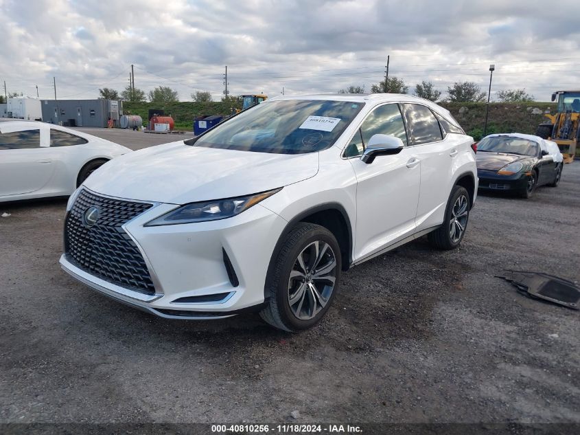 VIN 2T2HZMAA9MC197085 2021 Lexus RX, 350 no.2