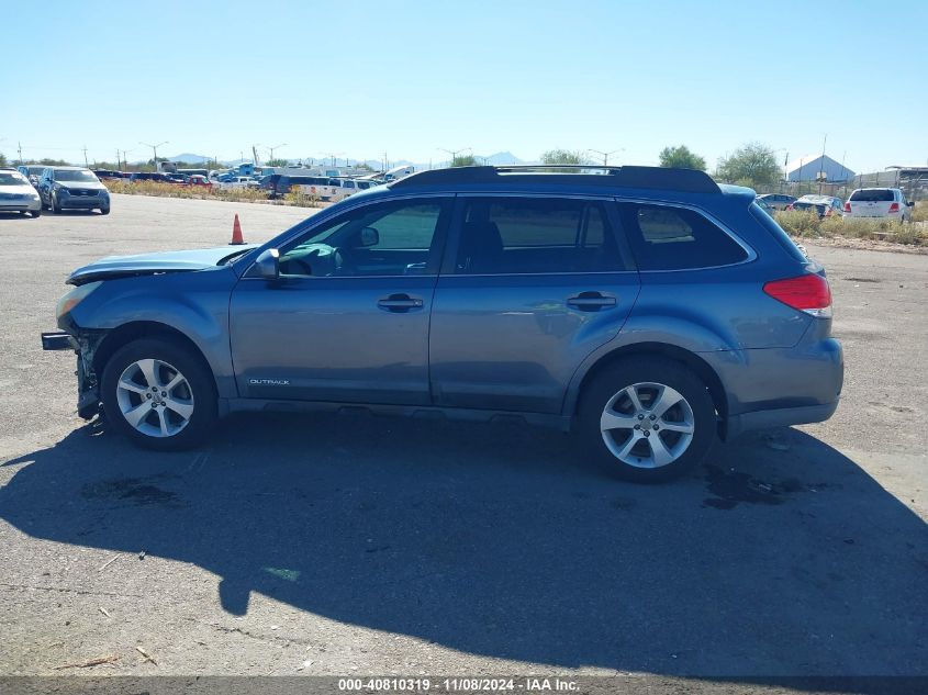 2013 Subaru Outback 2.5I Premium VIN: 4S4BRCCC4D3283668 Lot: 40810319