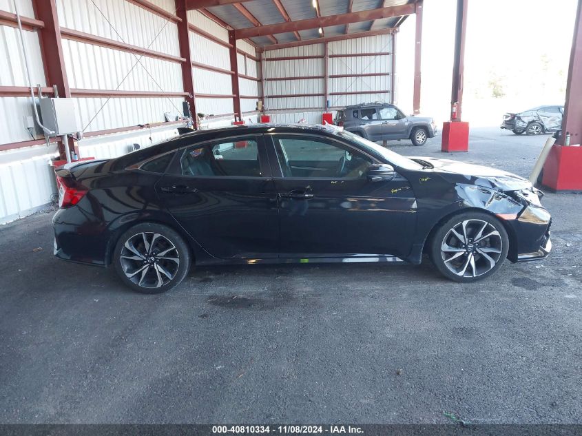 2017 Honda Civic Si VIN: 2HGFC1E54HH707221 Lot: 40810334