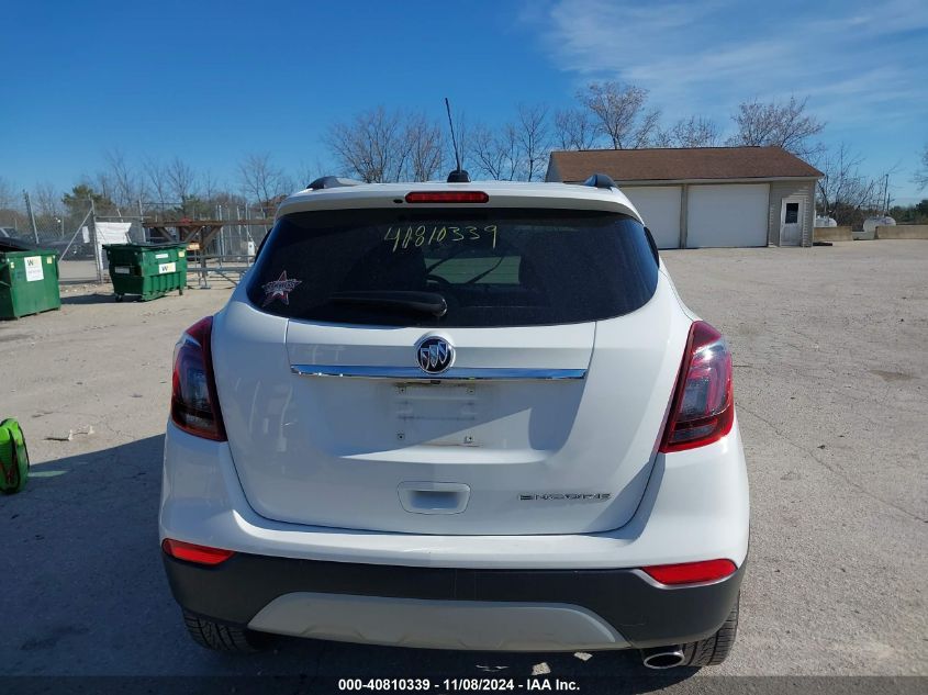 2020 Buick Encore Fwd Essence VIN: KL4CJCSB7LB046664 Lot: 40810339