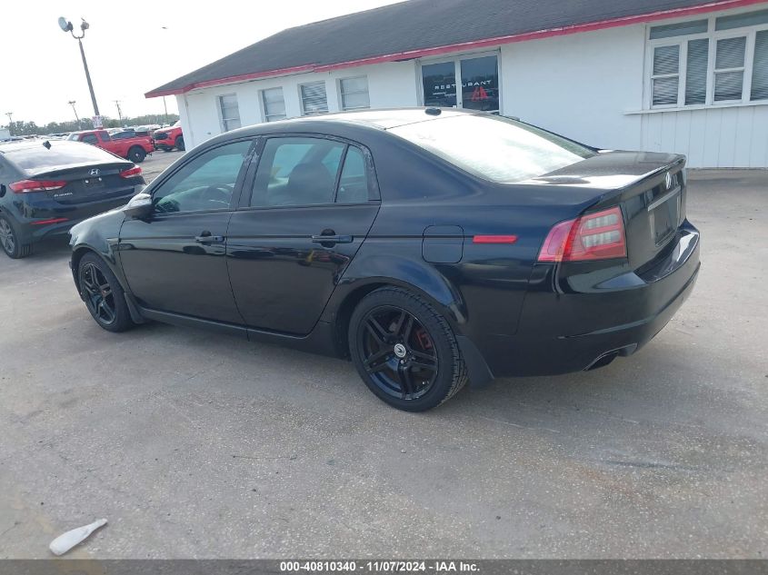 2008 Acura Tl 3.2 VIN: 19UUA66238A042101 Lot: 40810340