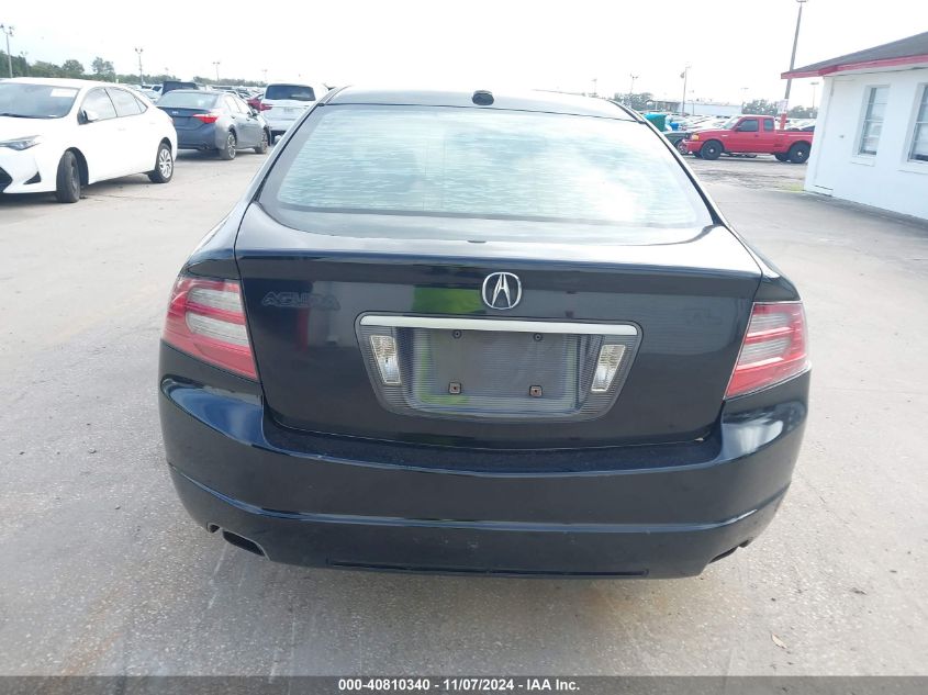 2008 Acura Tl 3.2 VIN: 19UUA66238A042101 Lot: 40810340