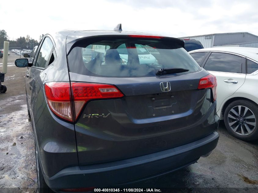 2016 Honda Hr-V Lx VIN: 3CZRU5H3XGM730345 Lot: 40810345