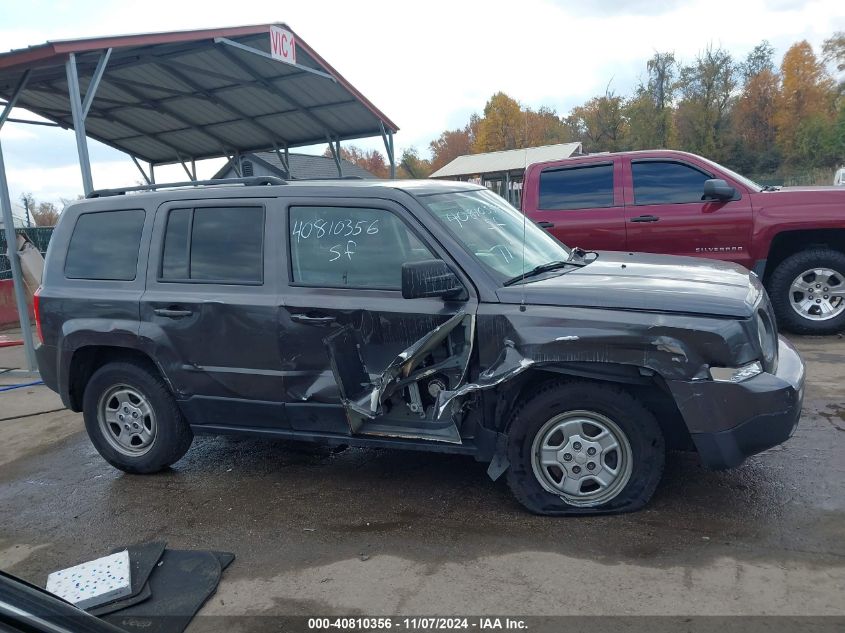 2017 Jeep Patriot Sport 4X4 VIN: 1C4NJRBB9HD106019 Lot: 40810356