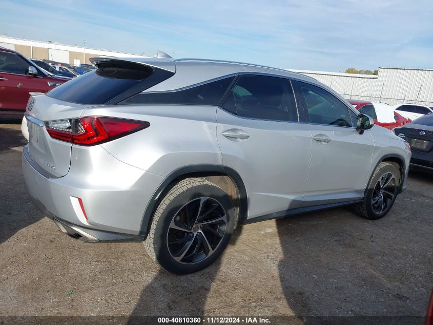 2016 Lexus Rx 350 VIN: 2T2ZZMCA6GC018491 Lot: 40810360