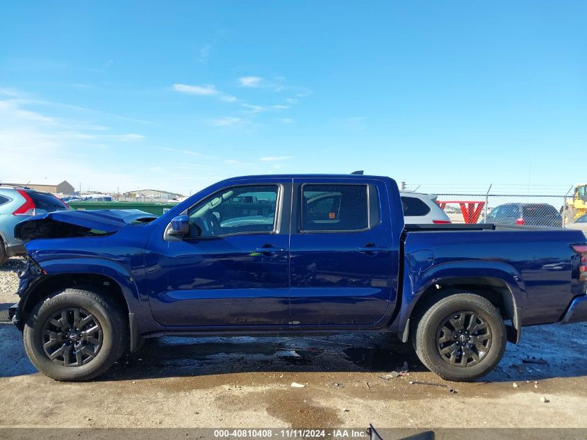 2022 Nissan Frontier Sv 4X4 VIN: 1N6ED1EKXNN653128 Lot: 40810408