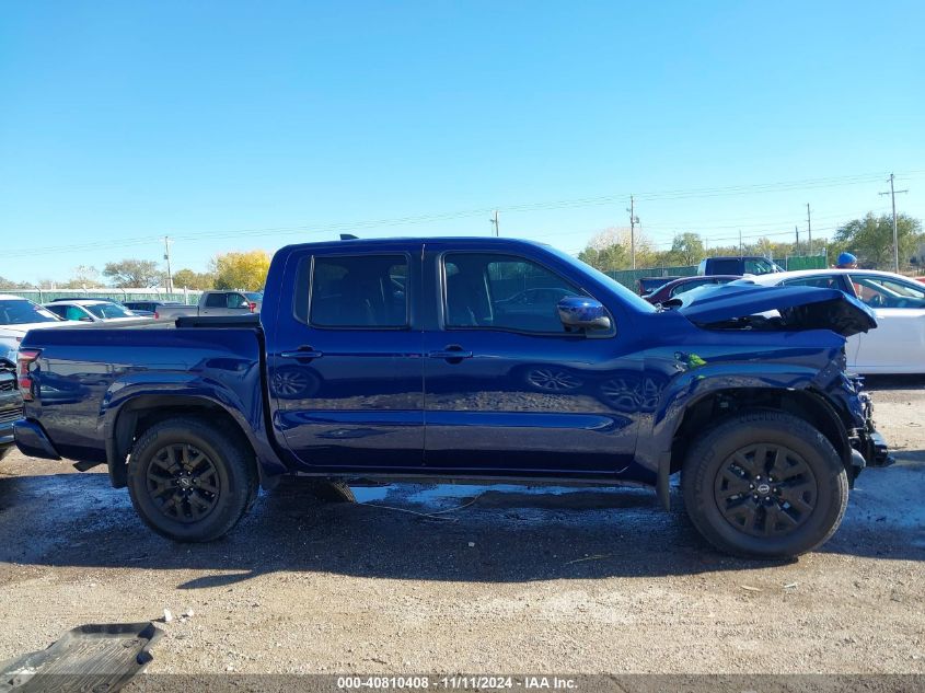 2022 Nissan Frontier Sv 4X4 VIN: 1N6ED1EKXNN653128 Lot: 40810408